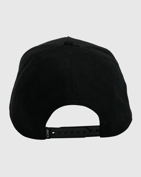 Rvca Offset Pinched Snapback Cap - Beachin Surf