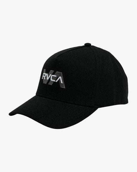 Rvca Offset Pinched Snapback Cap - Beachin Surf