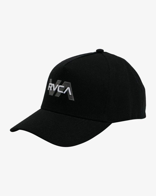 Rvca Offset Pinched Snapback Cap - Beachin Surf