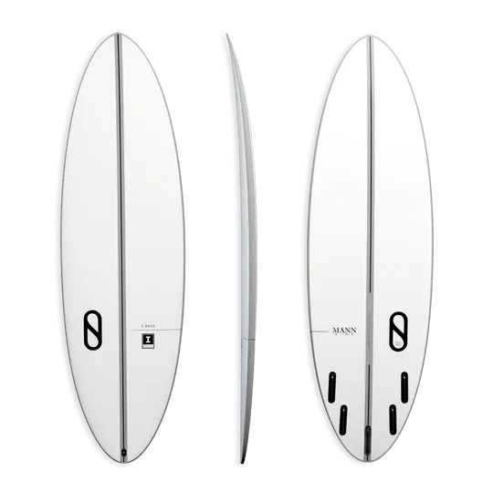 S Boss I-Bolic Round Pin - Beachin Surf