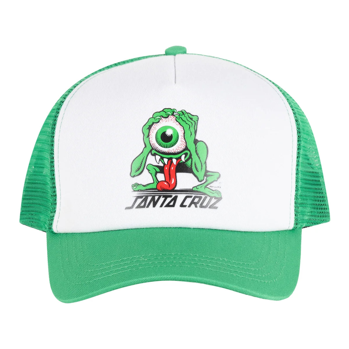 Eyegore Strip Trucker Cap