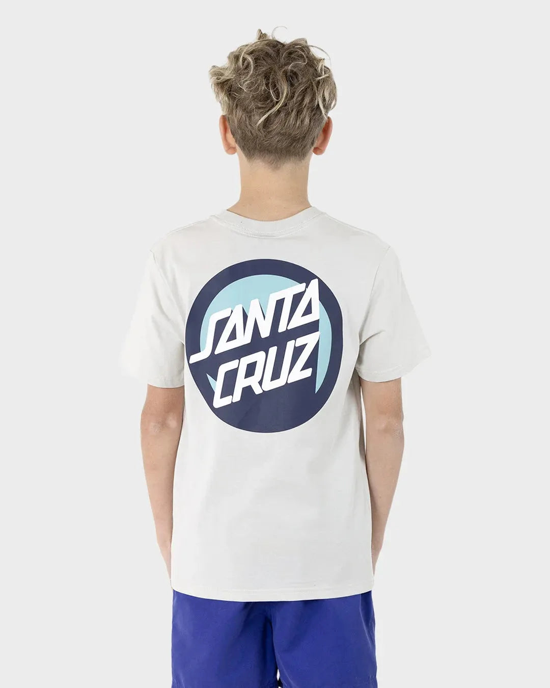 Santa Cruz OS Bold Shadow Dot Tee - Beachin Surf