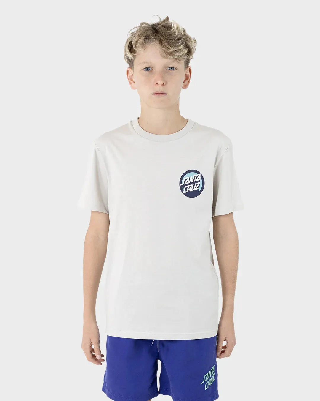 Santa Cruz OS Bold Shadow Dot Tee - Beachin Surf