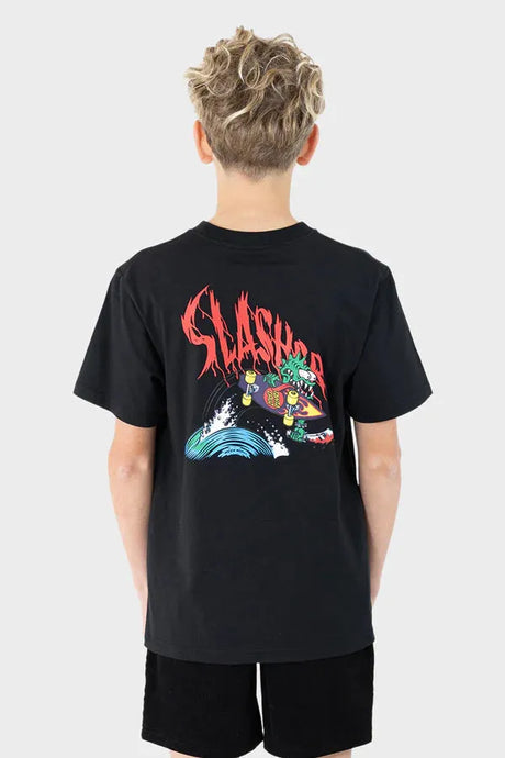 Santa Cruz Youth Sc Meek Og Slasher Tee - Beachin Surf