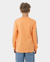 SC Decaying Hand Strip Boys Long Sleeve T-shirt - Beachin Surf