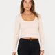 Scarlett Ribbed Long Sleeve Top - Beachin Surf
