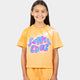 Scattered Strip Front Santa Cruz Girls S/S T-Shirt - Beachin Surf