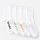 School Crew Sock 5pk - Beachin Surf
