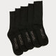 School Crew Sock 5pk - Beachin Surf