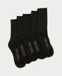 School Crew Sock 5pk - Beachin Surf