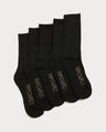School Crew Sock 5pk - Beachin Surf