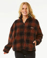 SEA OF DREAMS CHECK FLEECE - Beachin Surf