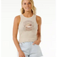 Sea Shells Rib Tank - Beachin Surf