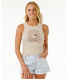 Sea Shells Rib Tank - Beachin Surf