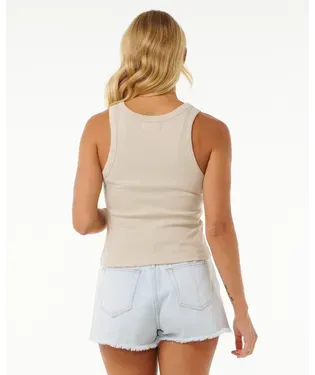 Sea Shells Rib Tank - Beachin Surf