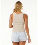 Sea Shells Rib Tank - Beachin Surf