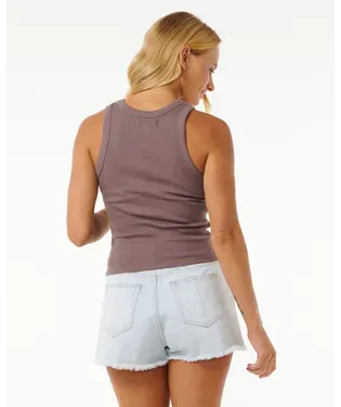 Sea Shells Rib Tank - Beachin Surf