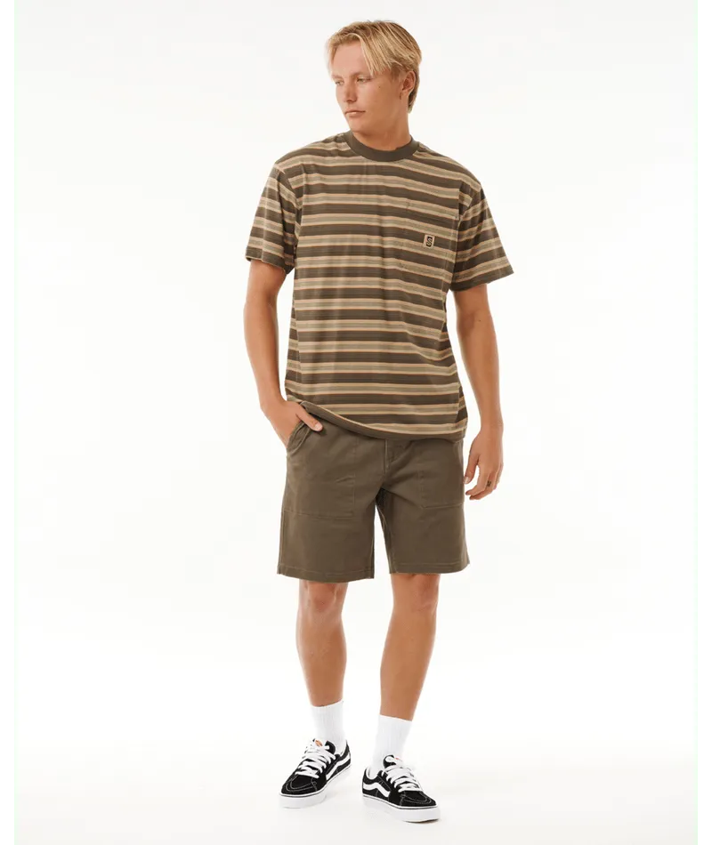 Search Stripe Tee - Beachin Surf