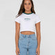 Second Chance Short Sleeve Graphic Baby Tee - Beachin Surf