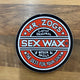 Sex Wax 3" Circle Sticker - Beachin Surf