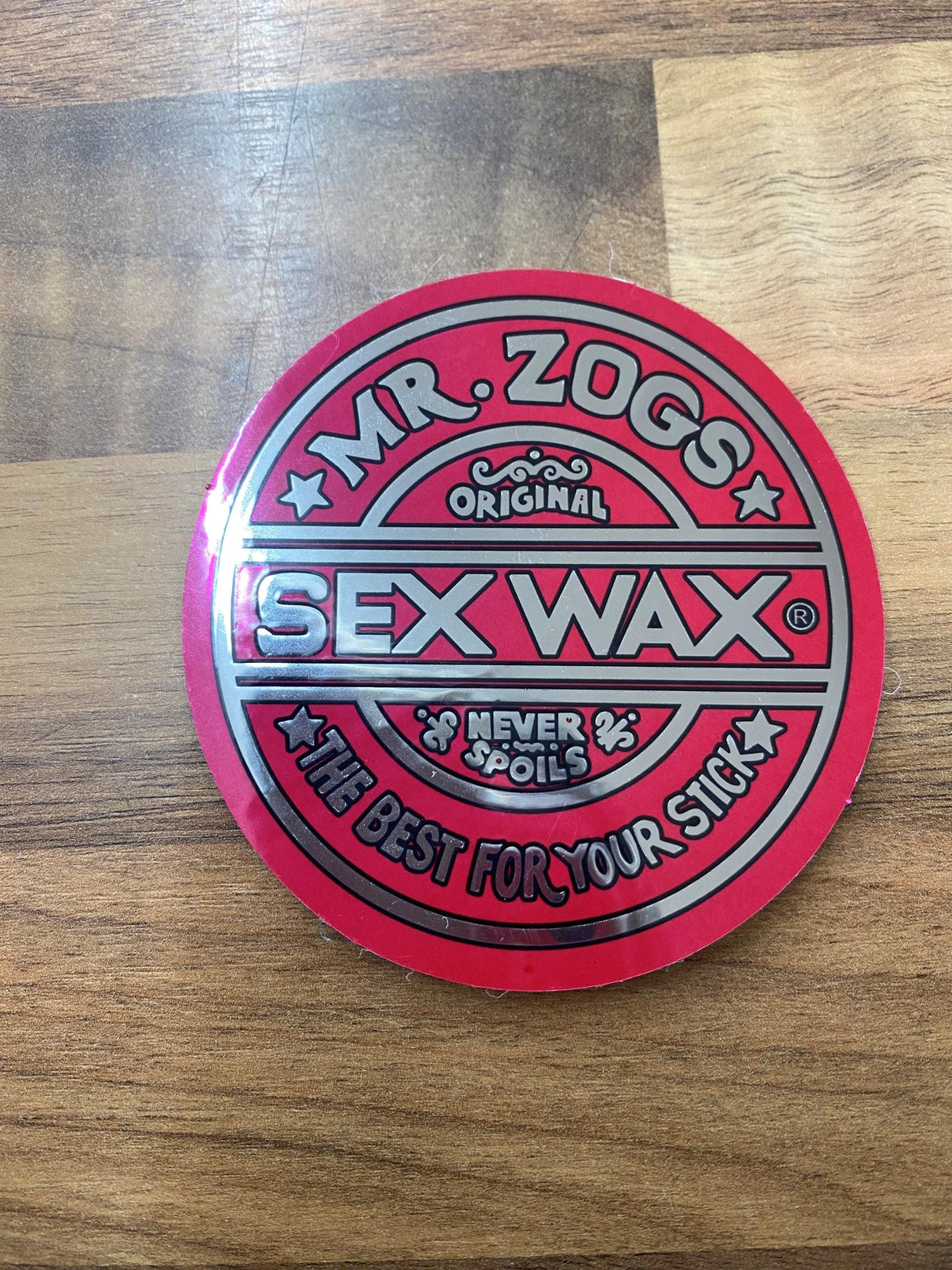 Sex Wax 3" Circle Sticker - Beachin Surf