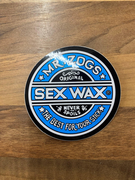 Sex Wax 3" Circle Sticker - Beachin Surf