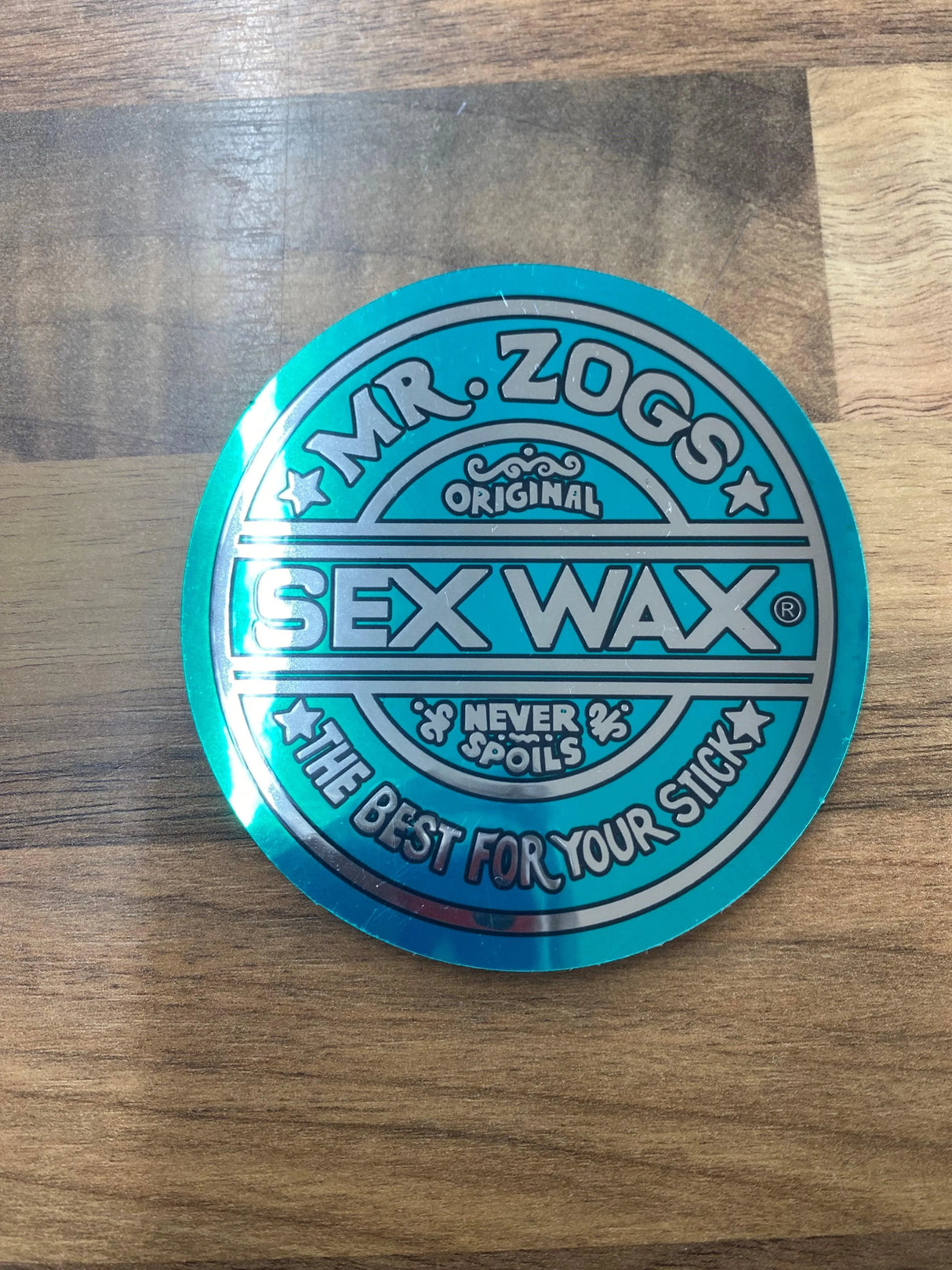 Sex Wax 3" Circle Sticker - Beachin Surf