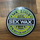 Sex Wax 3" Circle Sticker - Beachin Surf