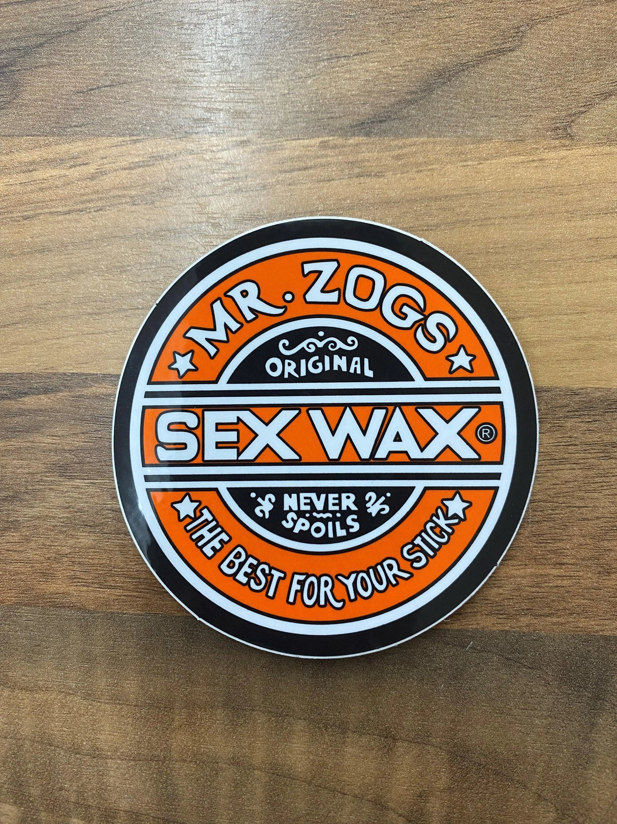 Sex Wax 3" Circle Sticker - Beachin Surf