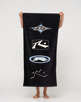 Shameless Rusty Logo Towel - Beachin Surf