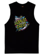 Shark Dot Front Muscle - Beachin Surf