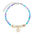 SHELL & OCEAN TONE HEISHI ANKLET - Beachin Surf