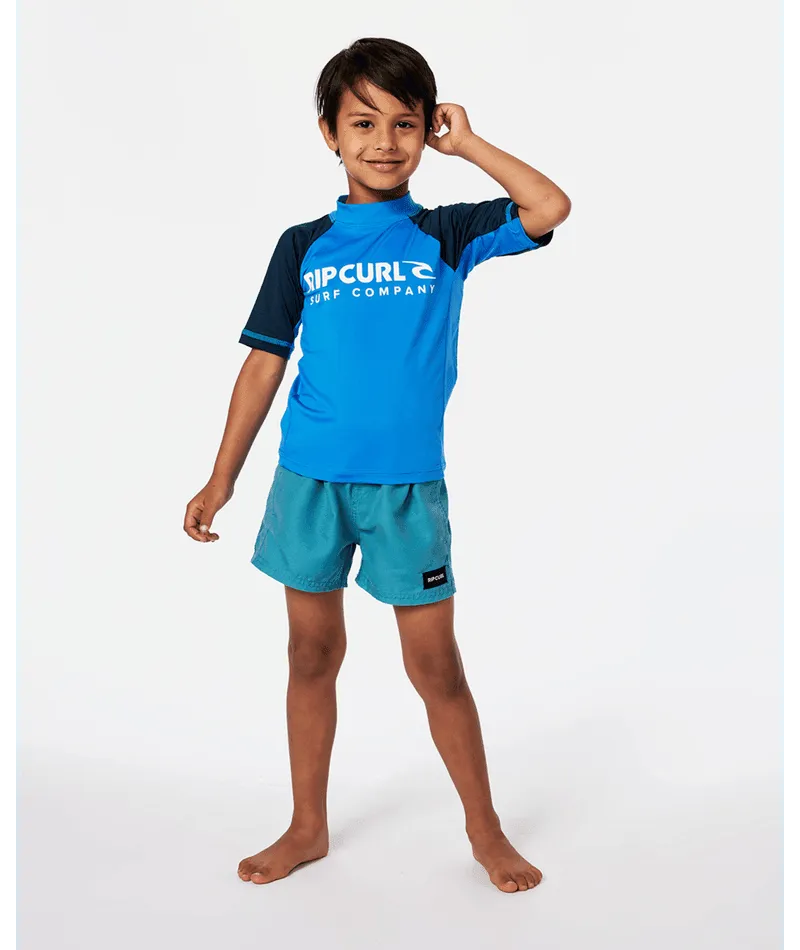 Shock Upf S/S-Boy 1-8 - Beachin Surf