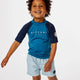 Shockwaves Short Sleeve Rash Vest - Boys (0-8 Years) - Beachin Surf