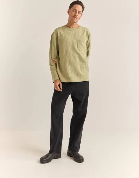 VINTAGE WAFFLE LS T-SHIRT