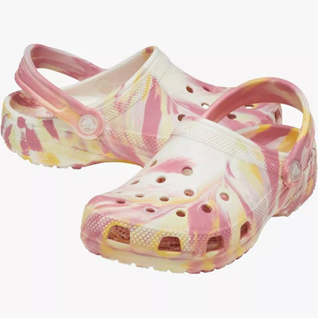 Kids' Crocs Classic Glow Marbled Clog