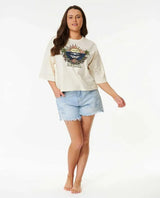 Shore Break Heritage Crop Tee | RIP CURL | Beachin Surf