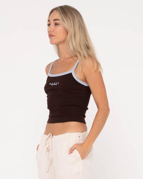 Short Cut Ribbed Skimmer Length Tank - Beachin Surf