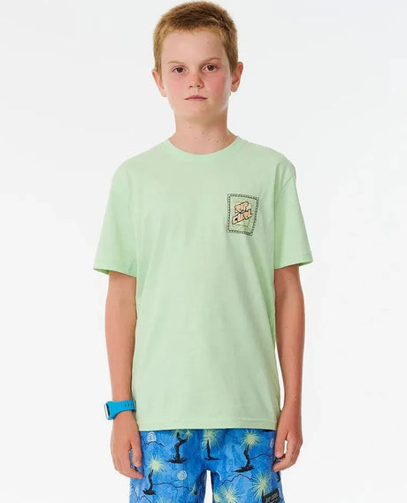 Shred Rock Logo Tee - Boys (8-16 Years) - Beachin Surf