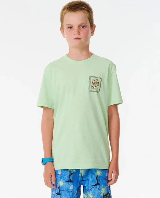 Shred Rock Logo Tee - Boys (8-16 Years) - Beachin Surf