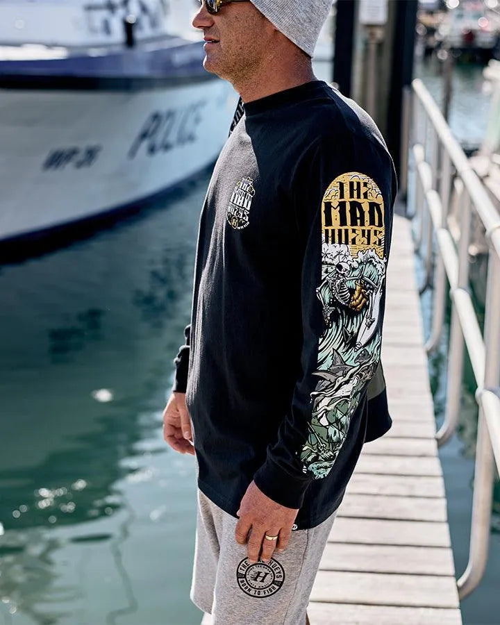 SHRED TIL YOURE DEAD | LS TEE - Beachin Surf
