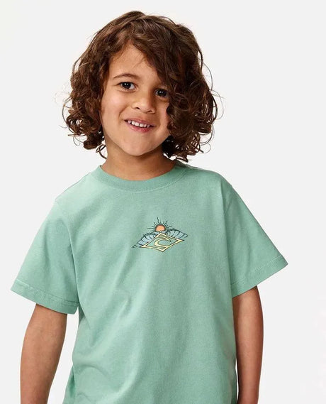 Shred Town Barrel Tee - Boy - Beachin Surf