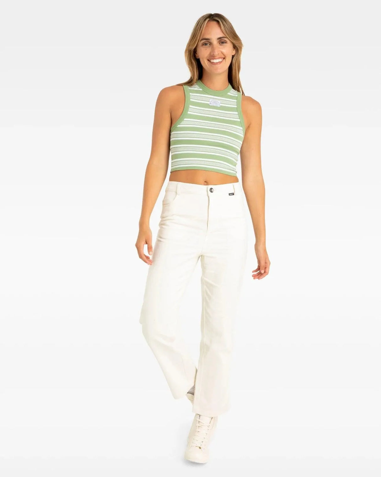 Signature Stripe Singlet - Beachin Surf