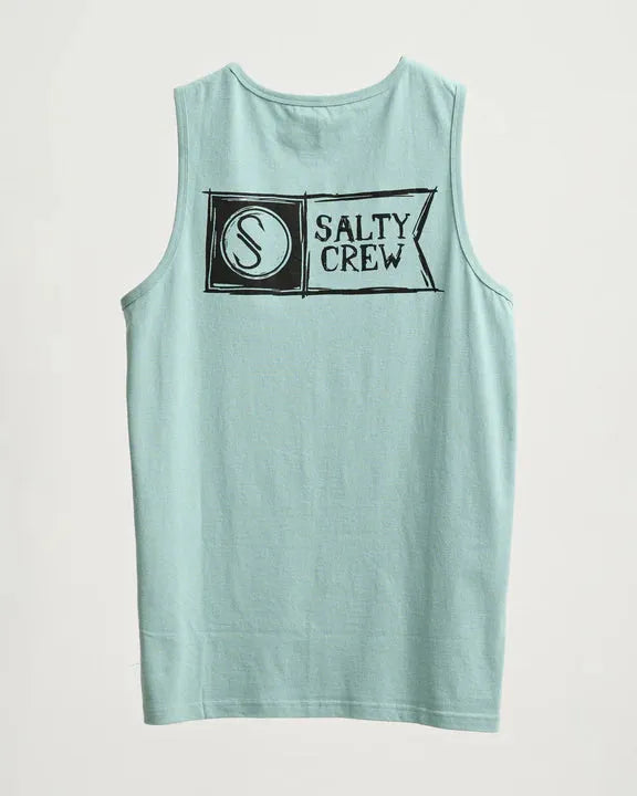 Sketchy Alpha Regular Tank - Beachin Surf