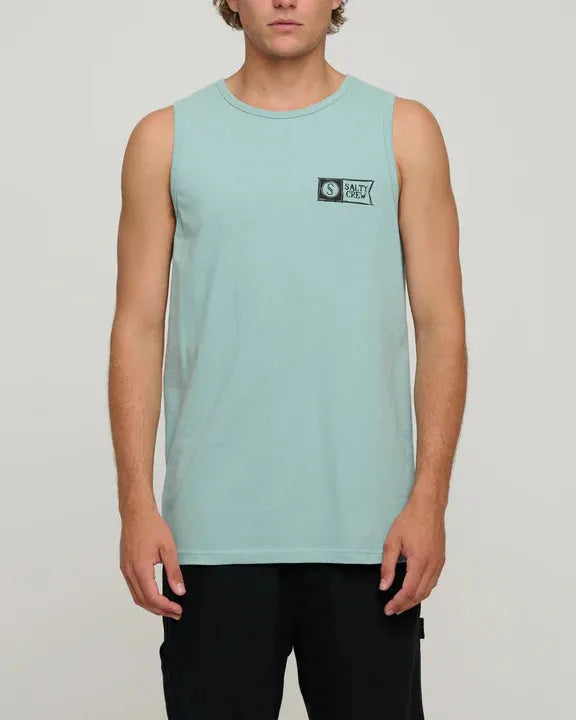 Sketchy Alpha Regular Tank - Beachin Surf