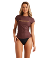 SOCIETY FOIL S/SLEEVE SUNSHIRT - Beachin Surf