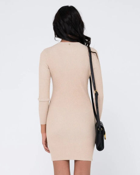 Solace Long Sleeve Knitted Dress - Beachin Surf