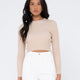 Solace Long Sleeve Knitted Top - Beachin Surf