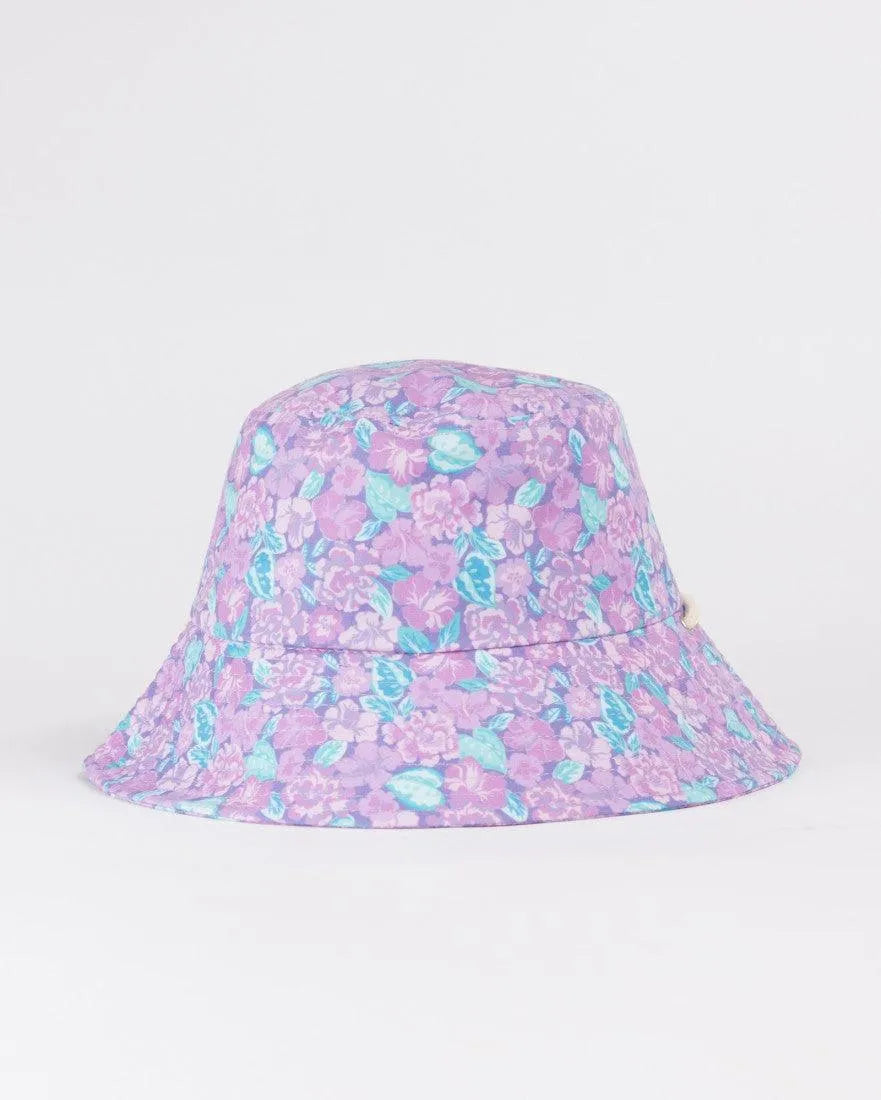 Soleil Patterned Bucket Hat Girls - Beachin Surf