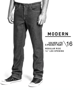 Solver Lite 5 Pocket Pant - Beachin Surf